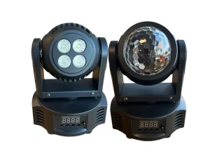 Mini cap mobil cu efect disco, 4 LED-uri