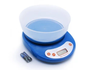 Cântar de bucătărie cu bol - până la 5 kg.