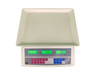 Cântar electronic ACS-C până la 40 kg, tavă din plastic 23×33 cm