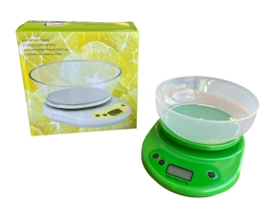 Cântar de bucătărie cu bol - până la 5 kg.