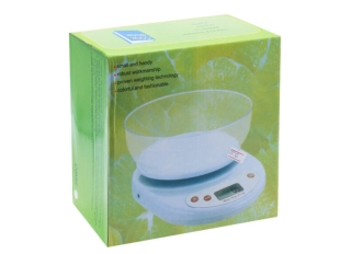Cântar de bucătărie cu bol - până la 5 kg.