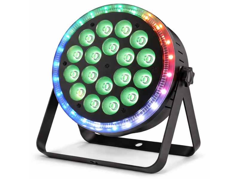 Proiector disco LED colorat cu 18 diode / Lampă disco - CREE Lights 1514-18-big