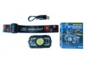 Lanternă frontală CT108 puternică cu 5 moduri de funcționare