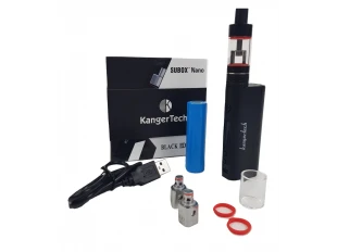 Țigară electronică Kanger Tech Subox nano + cartomizor Starter Kit BLACK Edition!