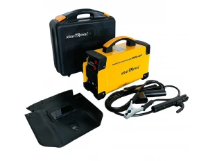 Ferăstrău electric profesional cu invertor KraftRoyal MMA-400A cu husă - Galben