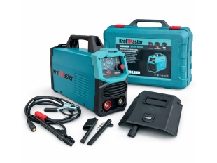 Ferăstrău electric profesional cu invertor KraftMaster MMA-400A cu husă - Albastru
