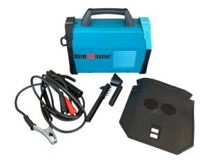 Ferăstrău electric profesional cu invertor KraftMaster MMA-400A cu husă - Albastru