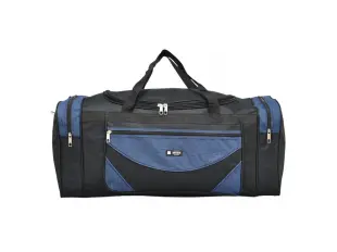 Geantă neagră cu albastru - 80cm