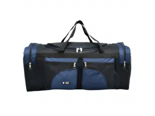 Geantă neagră cu albastru - Sport - 80cm