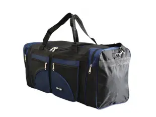 Geantă neagră cu albastru - Sport - 80cm