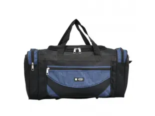 Geantă neagră și albastră - 60cm