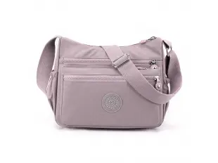 Geantă de damă roz din textil - Vana