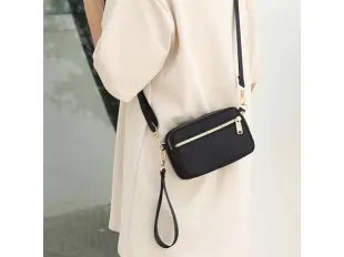 Geantă textilă neagră - Elda