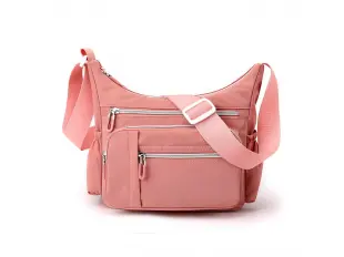 Geantă textilă roz - Mana