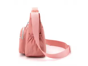 Geantă textilă roz - Mana