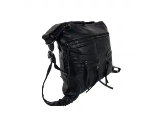 Geantă de mână - rucsac de damă neagră - Olea