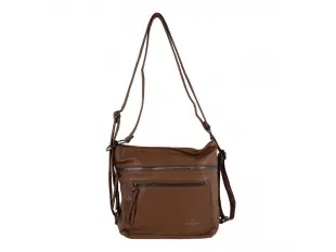 Geantă de mână - rucsac maro pentru femei - Karia