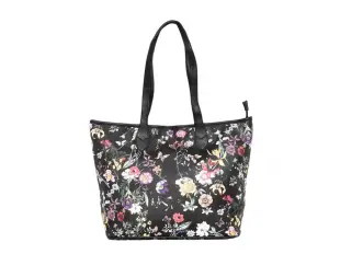 Geantă neagră cu flori - Florida