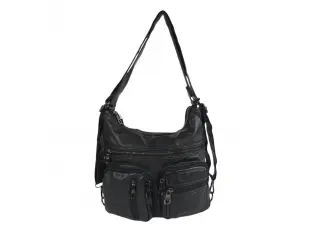 Geantă neagră - rucsac - Lenai