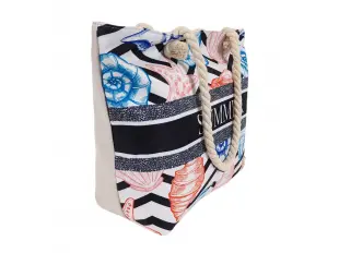 Geantă de plajă cu scoici - Vară