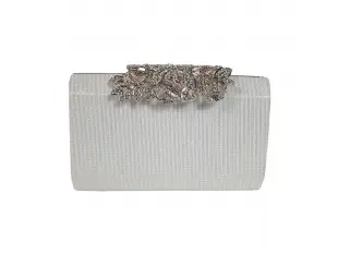 Geantă albă formală - Merina