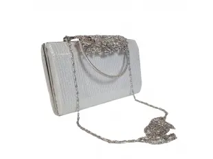 Geantă albă formală - Merina