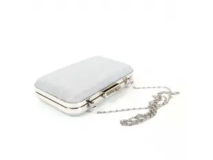 Geantă de absolvire argintie