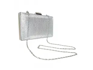 Geantă formală argintie - Anisa