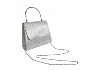 Geantă formală argintie - Kesaq
