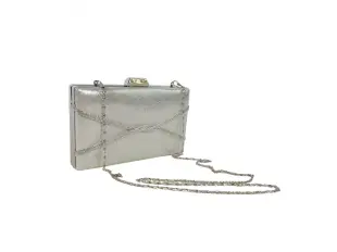 Geantă formală argintie - Meia