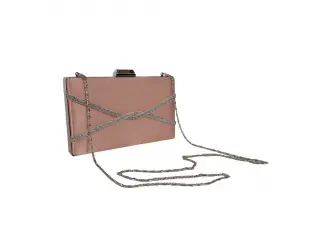 Geantă formală roz - Meia