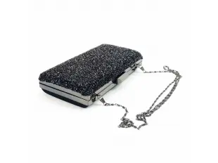 Geantă mare de seară neagră