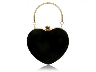Geantă neagră cu inimă - Penelope