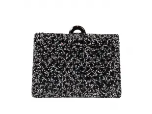 Geantă neagră cu sclipici - Emma