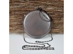 Geantă rotundă din bronz - Steisi