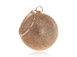 Geantă sferică aurie - Maria