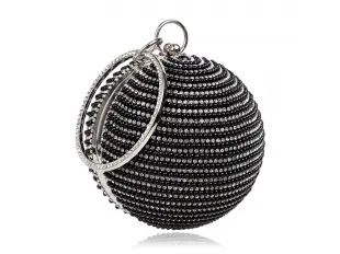 Geantă sferică neagră - Lina