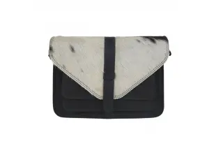 Geantă de mână cu blană naturală