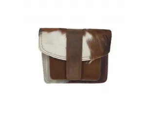 Geantă de mână cu blană naturală - Jelis