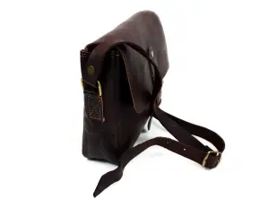 Geantă de mână pentru femei, de culoare maro închis