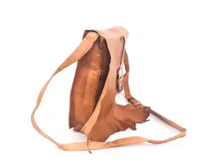 Geantă mare maro deschis - frunză