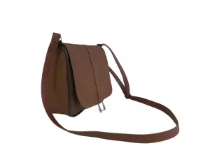 Geantă mică din piele maro - Emai