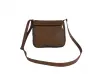 Geantă mică din piele maro - Emai