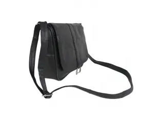 Geantă mică din piele neagră - Emai