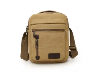 Geantă bărbătească de calitate medie - pânză Geantă bărbătească de calitate medie - pânză