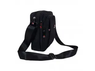 Geantă bărbătească neagră - Eilik