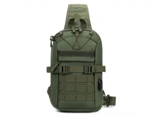 Geantă crossbody verde - Evon