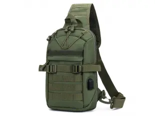 Geantă crossbody verde - Evon