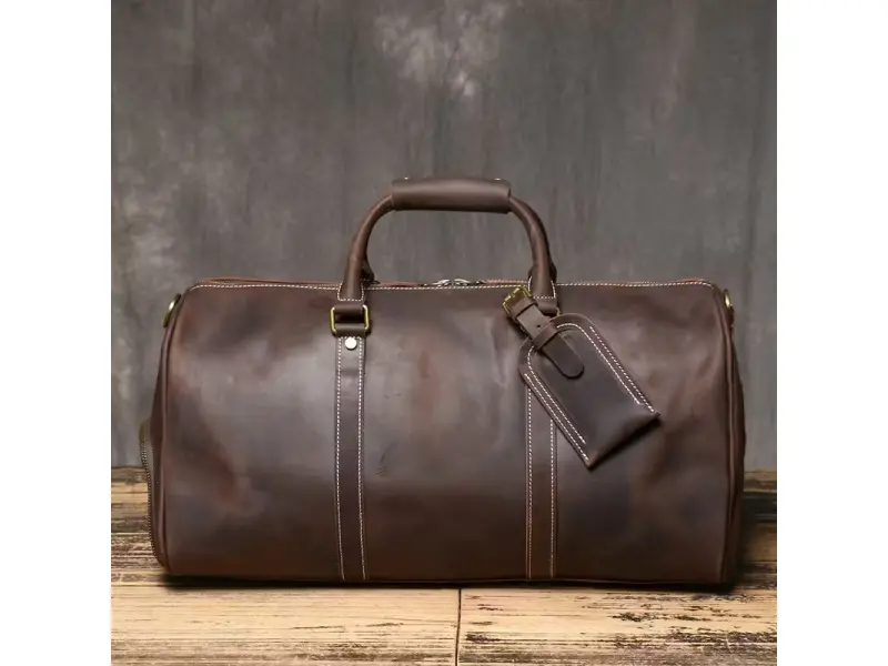 Geantă de călătorie din piele naturală - Kara Geantă de călătorie din piele naturală - Kara