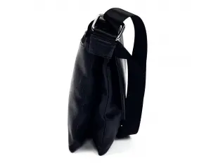 Geantă bărbătească din piele ecologică cu capac